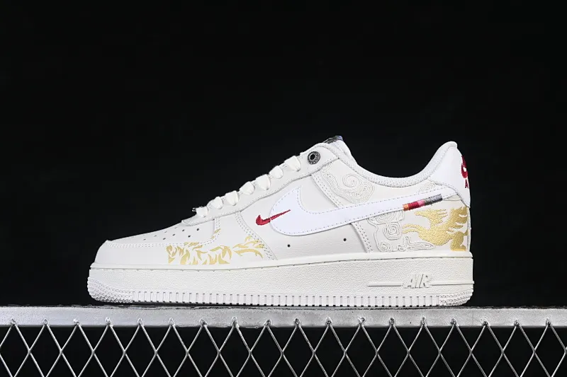 All categories Nk Air Force 1 Air Force series Nk Air Force 1 Low Air Force low-top Nike Air Force 1'07 Low Year of the Horse limited edition Air Force 1 low-top casual sneakers IQ1133-112